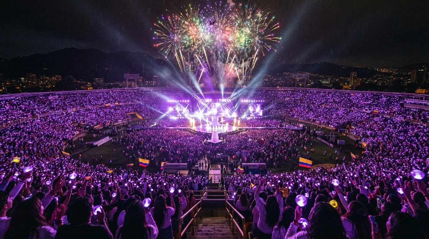 Así fue el concierto de BTS en Bogotá: momentos mágicos en El Campín